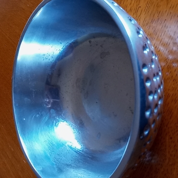 Holland Boone Polished Pewter Dimpled Bowl - Picture 9 of 9